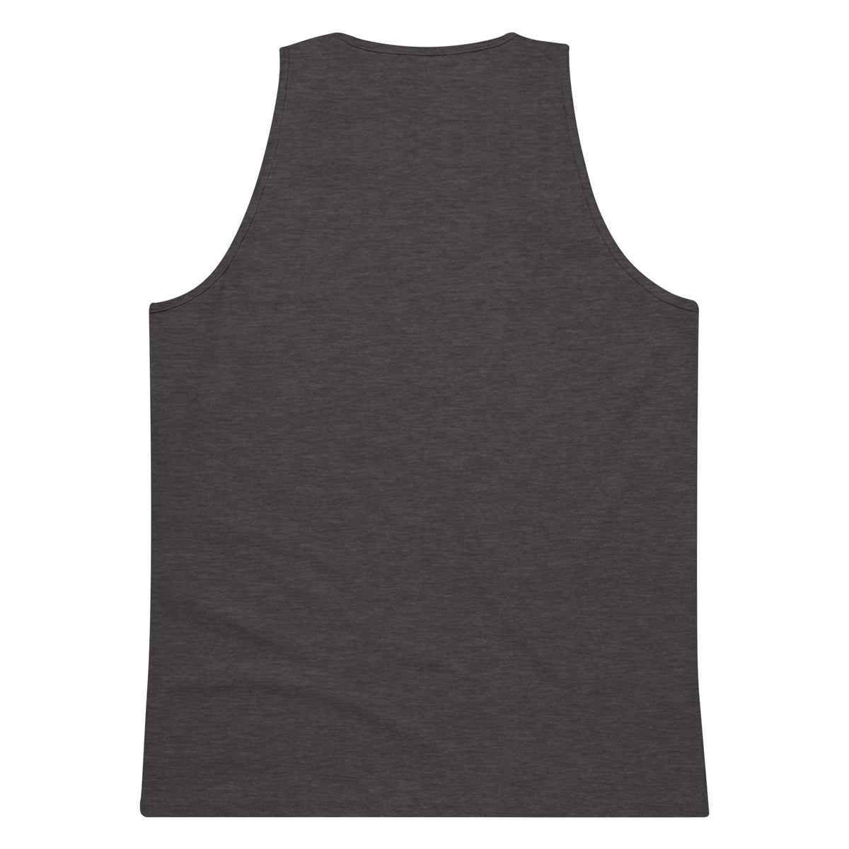RP STRENGTH Mini Logo Tank Top in Charcoal Heather - back