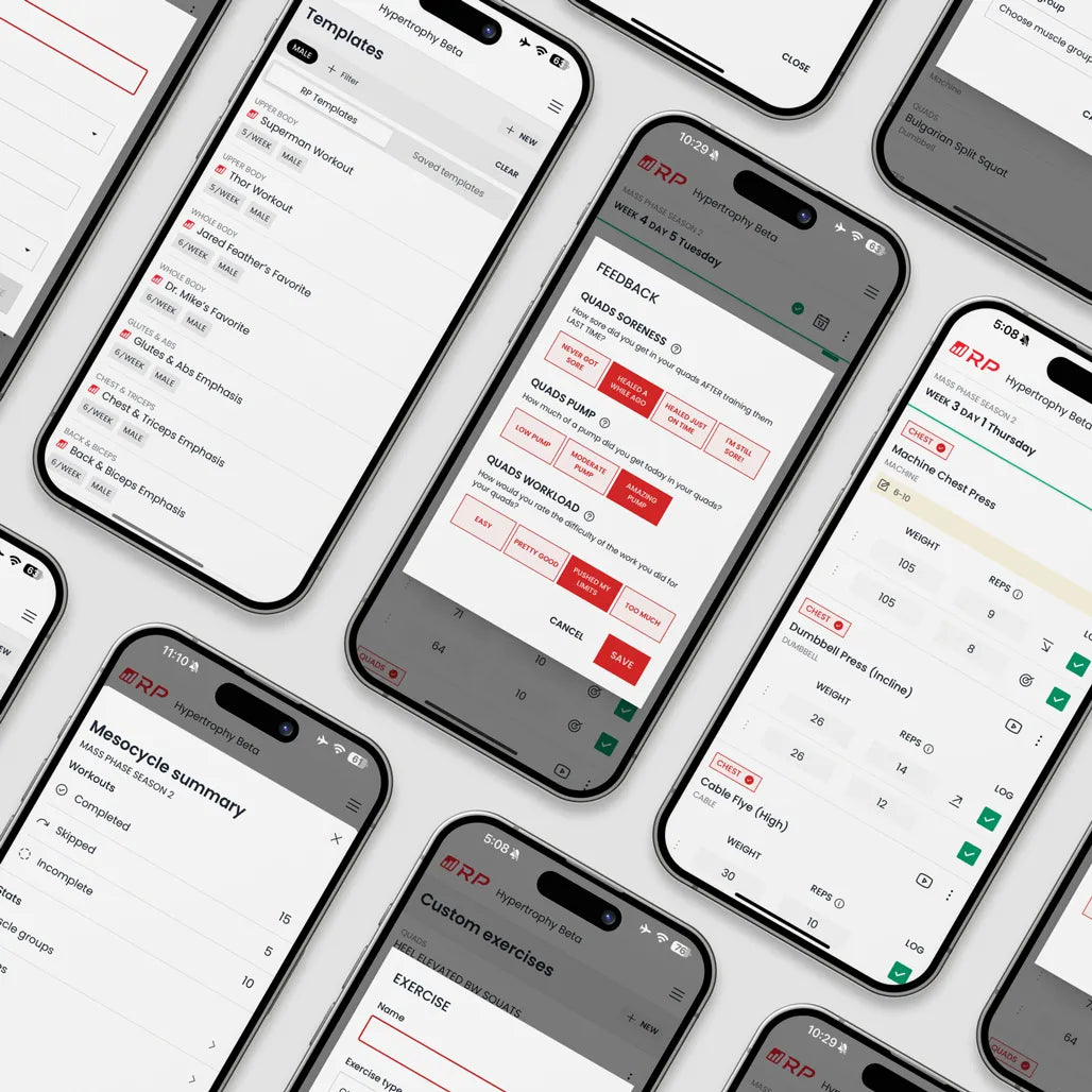 RP Hypertrophy App - Bodybuilding App, Muscle Growth Workouts – RP Strength