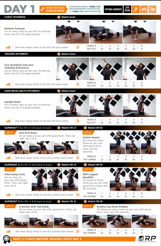 RP Gym Free Template RP Strength