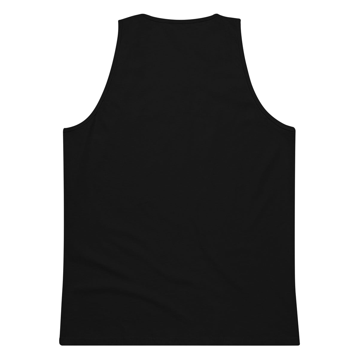 RP STRENGTH Mini Logo Tank Top in Black - back