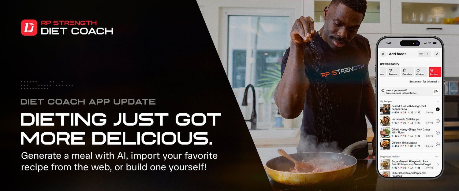 RP Diet Coach App Update - AI Food Scanner Update