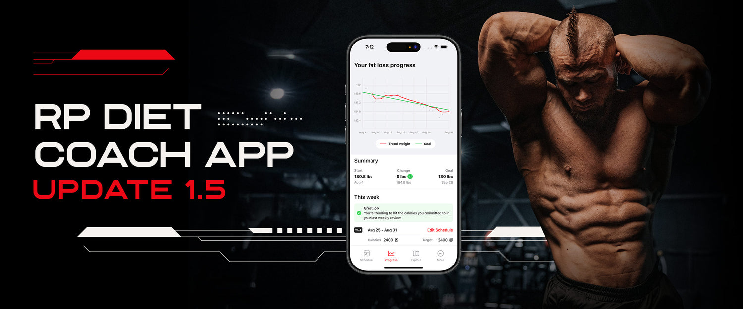 RP Diet Coach App Update 1.5