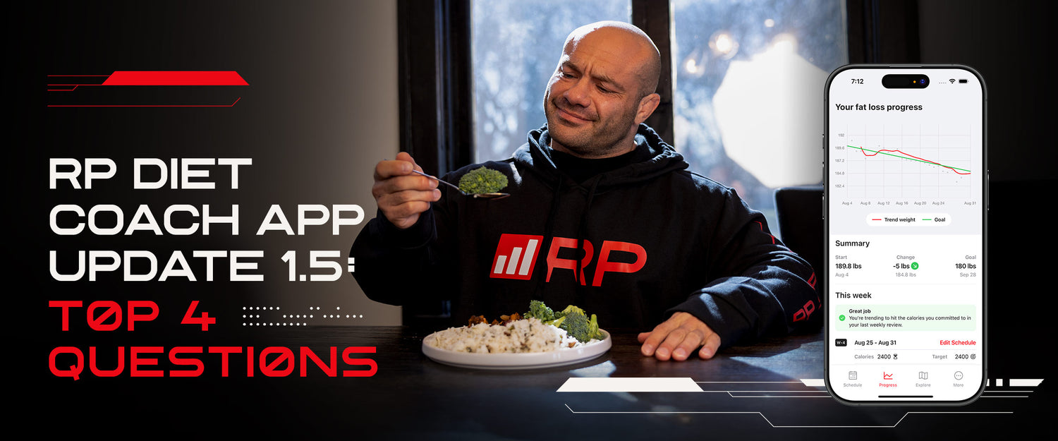 RP Diet Coach App Update 1.5