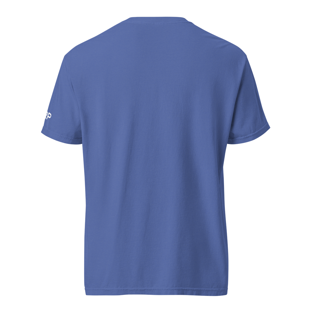 RPSTRENGTH Varsity Heavyweight Tee in Mystic Blue - back